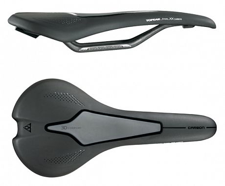 Фото Седло Topeak Free XX TS-XX01 Carbon. Купить Седло Topeak Free XX TS-XX01 Carbon  в Санкт-Петербурге, доставка по России