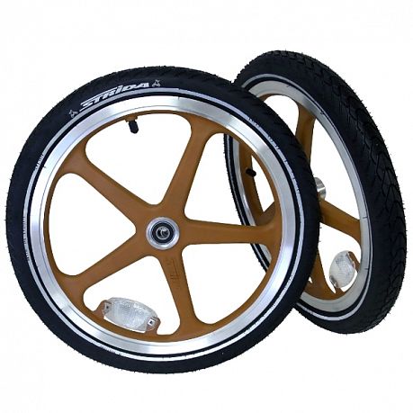 Фото Комплект колес 16" для Strida LT. Купить Комплект колес 16" для Strida LT  в Санкт-Петербурге, доставка по России