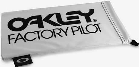 Фото Чехол Oakley Factory Pilot White w/Black Acc Microbag. Купить Чехол Oakley Factory Pilot White w/Black Acc Microbag  в Санкт-Петербурге, доставка по России